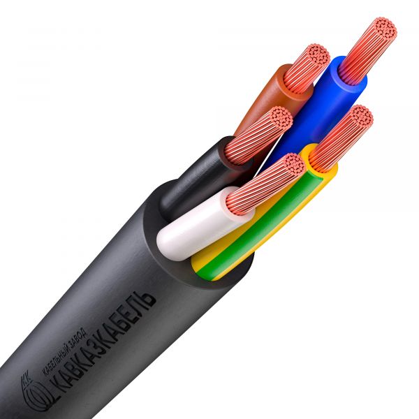 Кабель силовой КГВВ 5х1,5(N,PE)-0,66 ТРТС