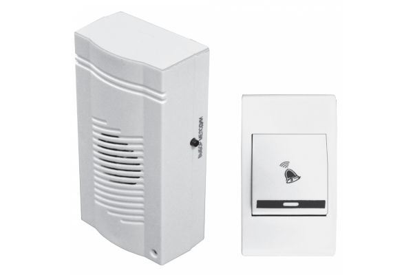 Звонок беспроводной Комфорт 32 мелодии дальность 100 м 220В