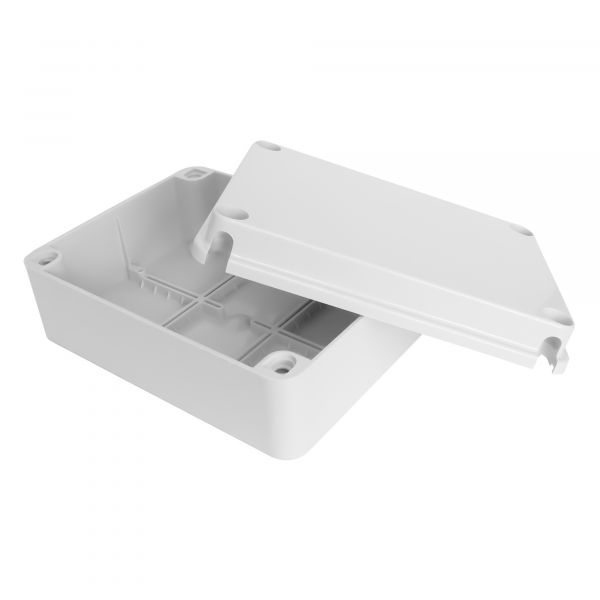 Коробка распределительная без отверстий с крышкой IP54 190x145x80мм  KP-1914/KLR
