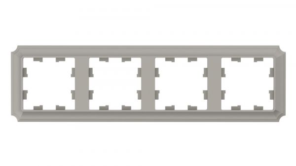 ATLASDESIGN ANTIQUE 4-постовая рамка, универсальная, ШАМПАНЬ