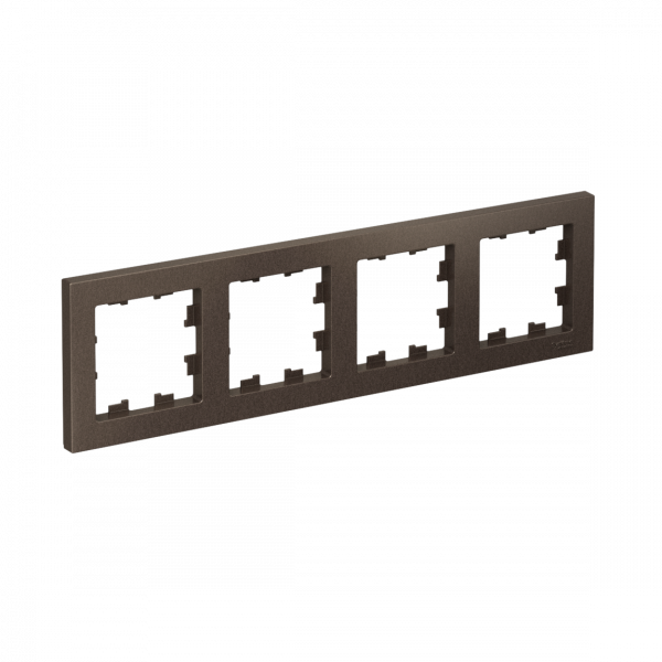 Рамка четырехпостовая ATLASDESIGN универсальная мокко