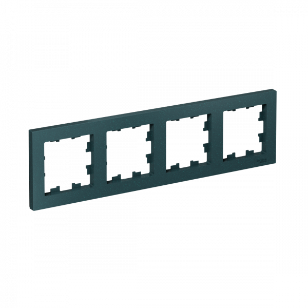 Рамка четырехпостовая ATLASDESIGN универсальная изумруд