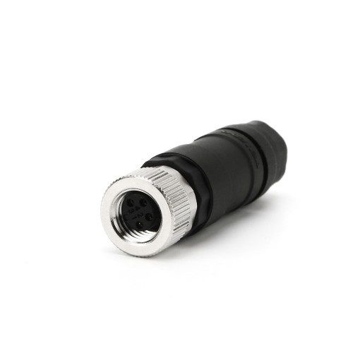 Соединитель кабельный M8-F04T (розетка)