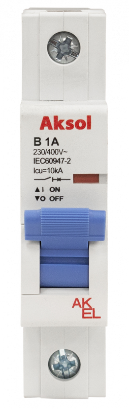 Выключатель автоматический ВА47-MCB-H-AKSOL-1P-B25-AC 1P/25A/B/10кА