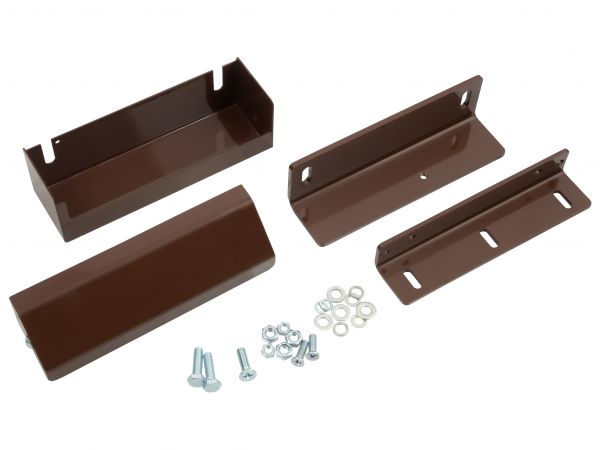 Комплект монтажный MK AL-150PR-Inside для крепления замков AL-150 Premium, коричневый