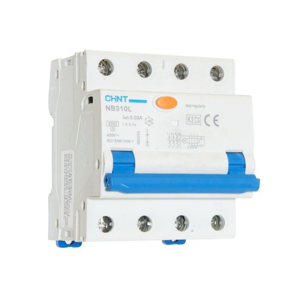 Автомат дифференциальный NB310L/3N 3P+N 16A 30мА тип AC характеристика C 6кА R