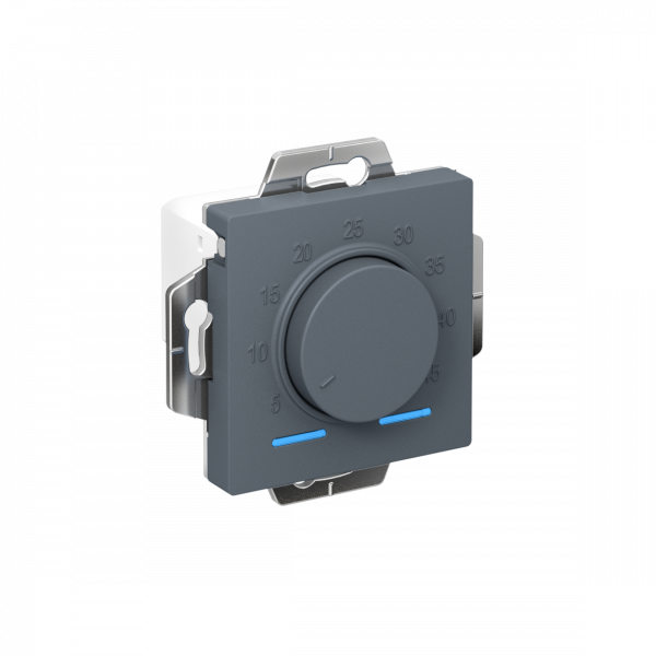 ATLASDESIGN ТЕРМОСТАТ электрон. теплого пола с датчиком, 10A, механизм, ГРИФЕЛЬ