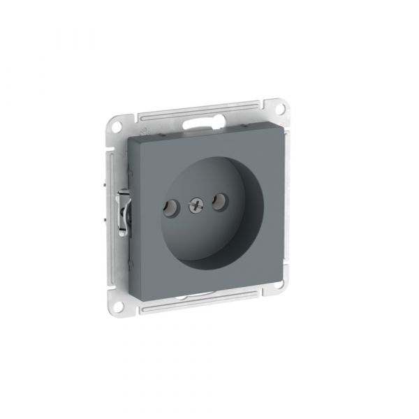 ATLASDESIGN РОЗЕТКА без заземления без шторок, 16А, быстрозажимные клеммы, ГРИФЕЛЬ