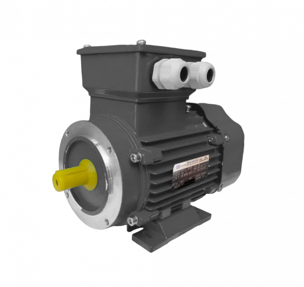 Электродвигатель трехфазный асинхронный OMTG-RT 63А4 0,25 кВт 1500 об/мин 220/380В IM2181 IP55 S1 IC411 IE1 материал корпуса алюминий