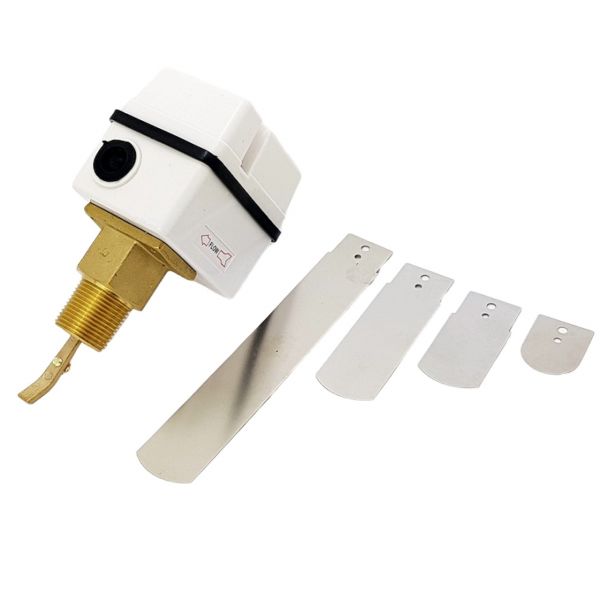 Реле протока герметичное из латуни (для воды), до 250В, присоединение 1/2''