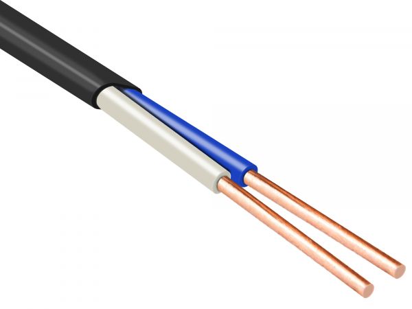 Кабель силовой ППГнг(А)-FRHF 2х1,5 -1 круглый     ТРТС