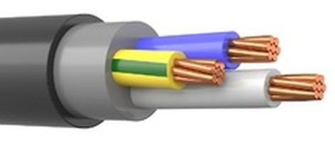 Кабель силовой ППГнг(А)-HF 3х25,0 мк (N,PE) - 0,66 кВ ТРТС