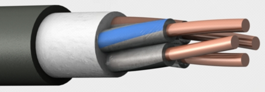 Кабель силовой ППГнг(А)-HF 4х4 ок (N) - 0,66 кВ ТРТС