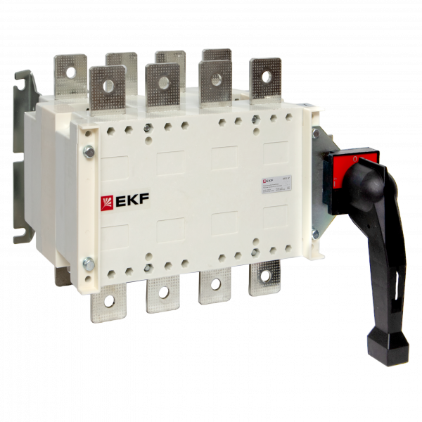 Рубильник-переключатель 400A 4P c рукояткой управления для прямой установки PowerSwitch