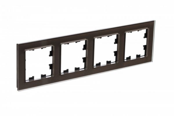 Рамка четырехпостовая ATLASDESIGN NATURE, ОРГАНИЧЕСКОЕ СТЕКЛО МОККО