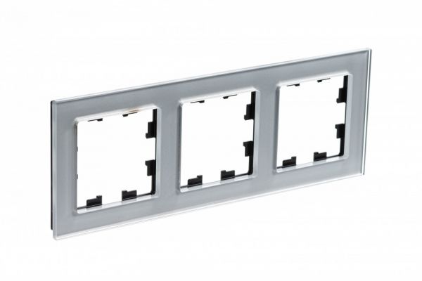 Рамка трехпостовая ATLASDESIGN NATURE, ОРГАНИЧЕСКОЕ СТЕКЛО АЛЮМИНИЙ