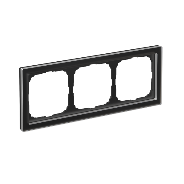 ARTGALLERY PURE 3-постовая РАМКА, ОРГАНИЧЕСКОЕ СТЕКЛО ЧЕРНЫЙ