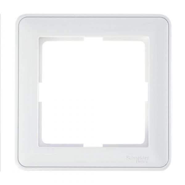 W59 Рамка 1 пост белая