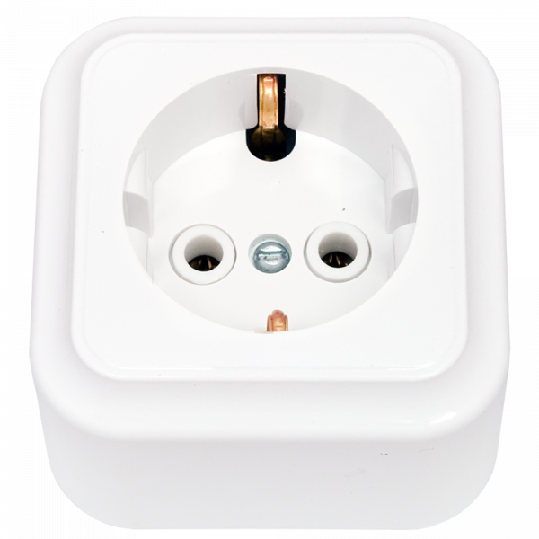 Беларусь Розетка наружная с заземлением