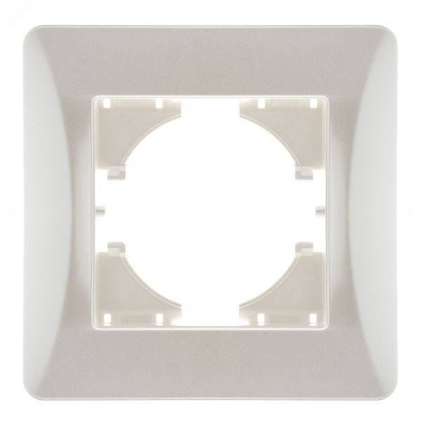 Рамка 1-местная Ugra, жемчуг