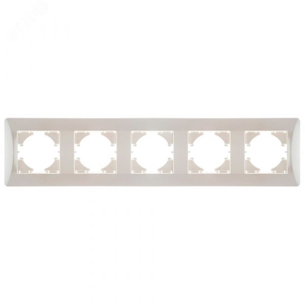 Рамка 5-местная Ugra, жемчуг