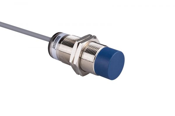 Ёмкостный датчик (NPN-НО), кабель 2м*3 (расс. сраб. 3-15мм), выступающий, металл, 10-30В DC, IP65