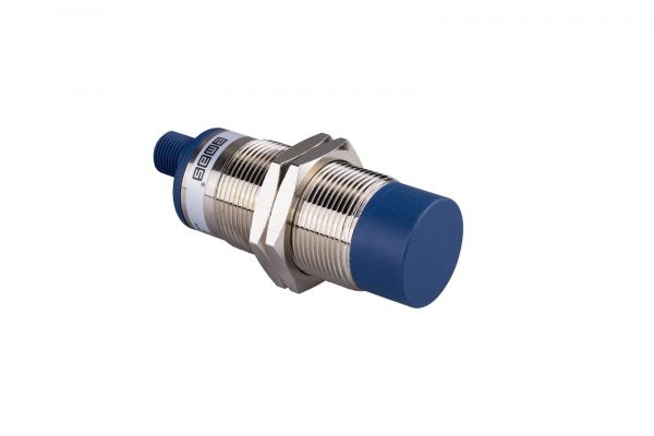 Ёмкостный датчик (NPN-НЗ), разъём M12*3 (расс. сраб. 3-15мм), выступающий, металл, 10-30В DC, IP65