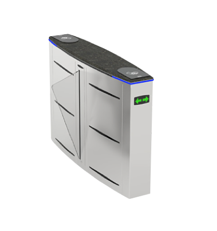 Боковой модуль раздвижного турникета SLIDING GATE LIGHT, ширина прохода 550 мм, (левый или правый)