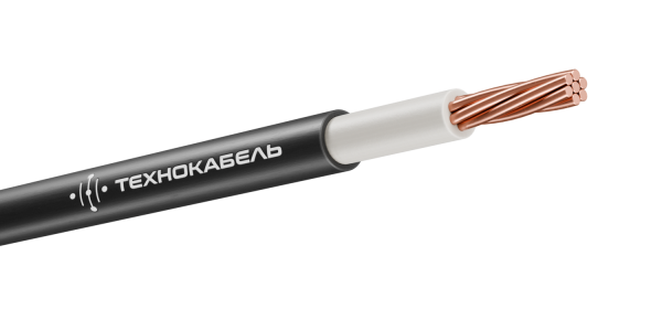 Кабель силовой ППГнг(А)-HF 1х25мк-0,66  белый ТРТС