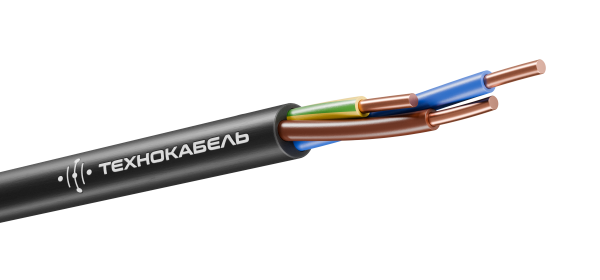 Кабель силовой ВВГнг(А)-LS 3Х4 ок(N.PE)-0.660     бухта 100м ТРТС