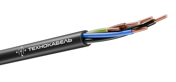 Кабель силовой ВВГнг(А)-LS 5Х2.5 ок(N.PE)-0.660 ТРТС