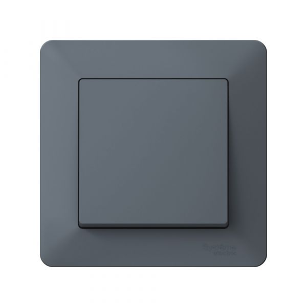 ATLASDESIGN AIR 1-постовая РАМКА, ГРИФЕЛЬ/дымчатый черный