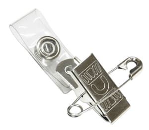 Крепление для бейджа с булавкой