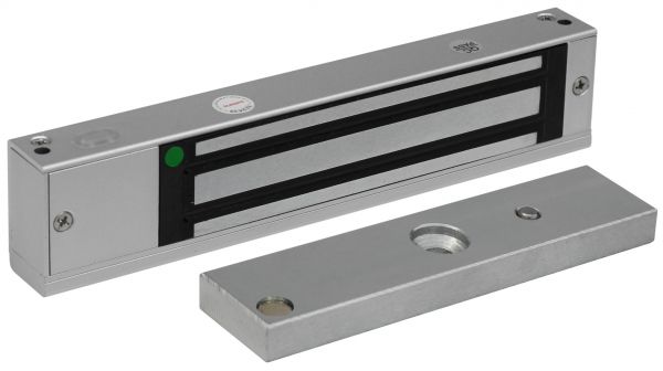 Замок электромагнитный  внутреннее исполнение, СИД, датчик положения двери