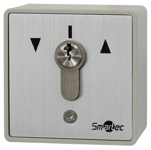 Переключатель с ключом, накладной, 2 независимых группы контактов ОБЩ/НР/НЗ