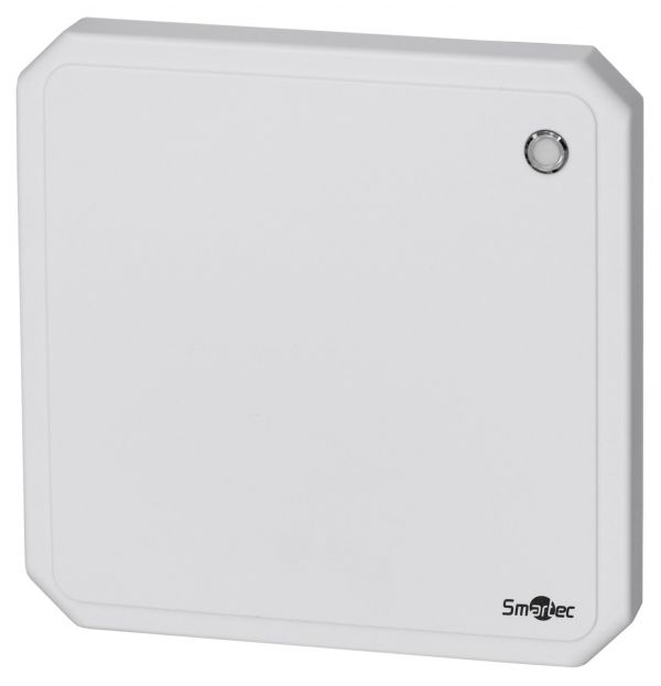 Считыватель UHF интерфейс Ethernet, RS232, RS485, Wiegand 26-34, дальность 0-9 м, 26 х 26 х 6 см, 12 В DC, 1 А