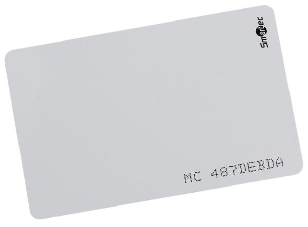 Cмарт карта MIFARE CLASSIC 1K 4B UID, ISO формат, 86х54х0.8мм.