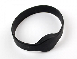 Браслет с EM идентификатором, диаметр 74 мм, красный