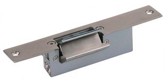 ЭМЗ для стеклянных дверей, НО, короткая планка,12 VDC / 200мА