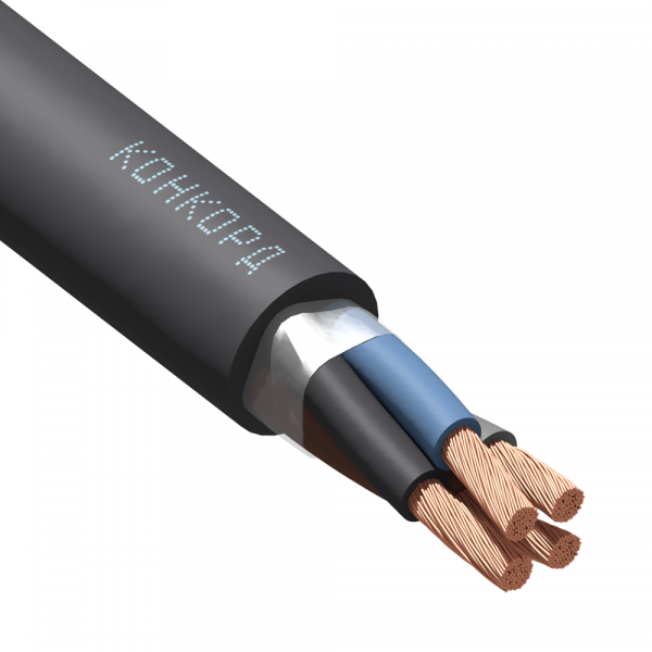Кабель силовой КГТП-ХЛ 4х120(N) 380/660-2