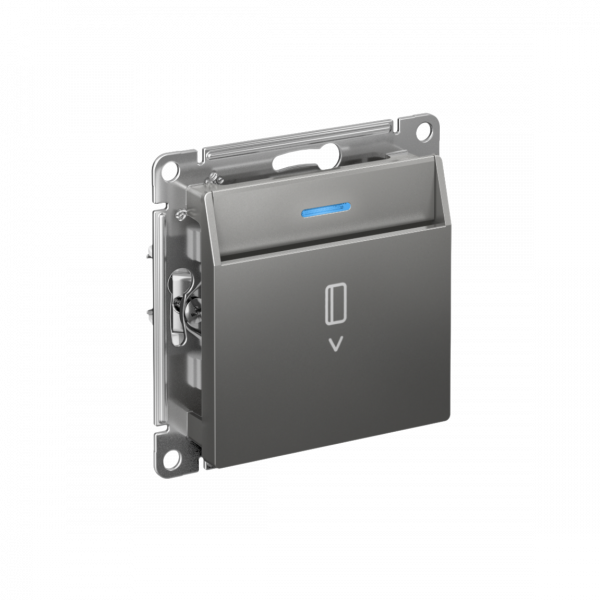 ВЫКЛЮЧАТЕЛЬ ATLASDESIGN карточный, механизм, СТАЛЬ