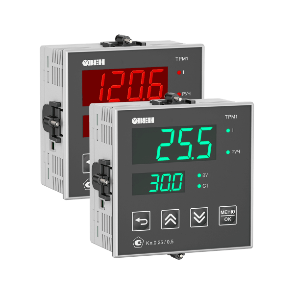 Измеритель-регулятор одноканальный ТРМ1-Щ1.У2.Р.RS