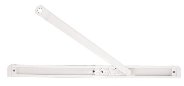 Канал скользящий (белый) для дверных доводчиков