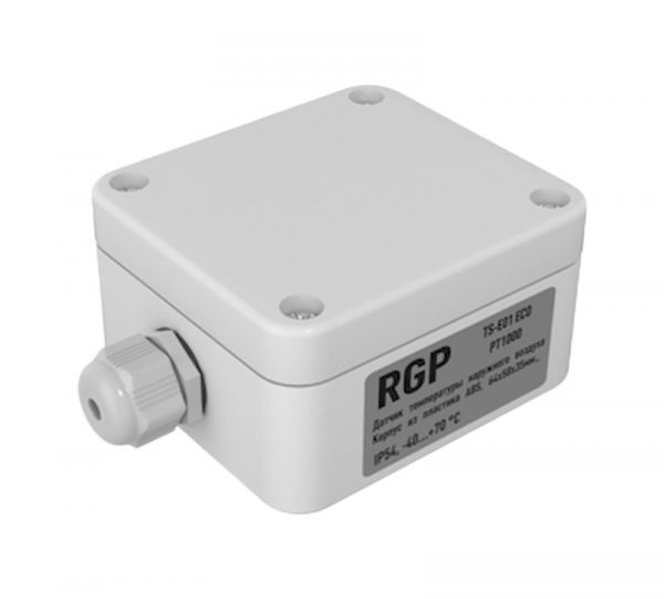 Датчик температуры от -40 до +70 C, PT 1000, наружного воздуха, IP65