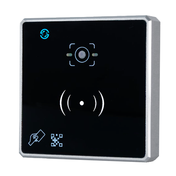 Считыватель QR-кода и карт формата Mifare для накладного монтажа