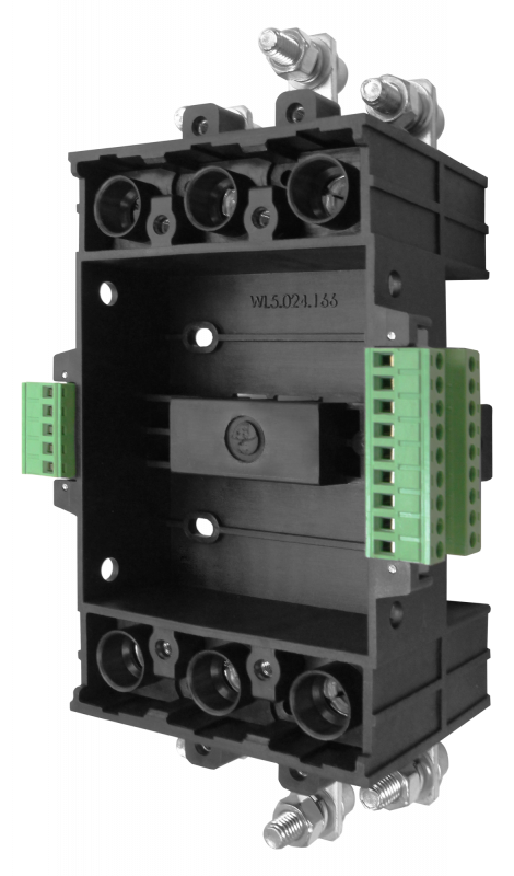 Цоколь втычной ЦВИ125AF~160AF-AKSOL-ЭДМ/РМП для выключателей ВА57-AKSOL ЭДМ 125AF в комплекте с разъёмами выводов вторичной коммутации