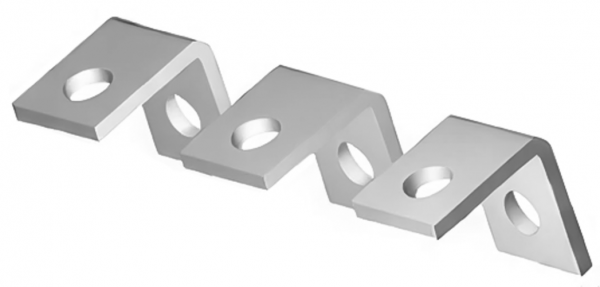 Пластины угловые контактные УКП ВА55-PRO 630AF (комплект 3 шт + МИП 2 шт) для ВА55-PRO 630AF