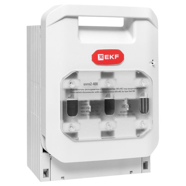 УВРЭ v2 400А с доп контактом (NO+NC) откидного типа под предохранители ППН (габ 2)