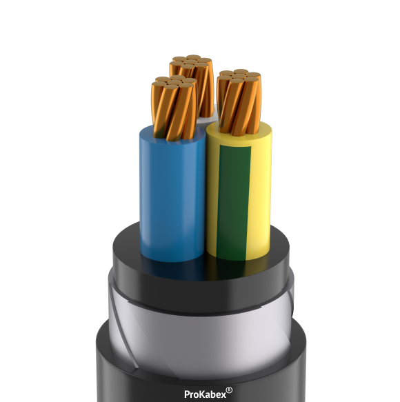 Кабель силовой ВБШвнг(А)-LS-ХЛ 3х35мк(N,PE)-1 ТРТС