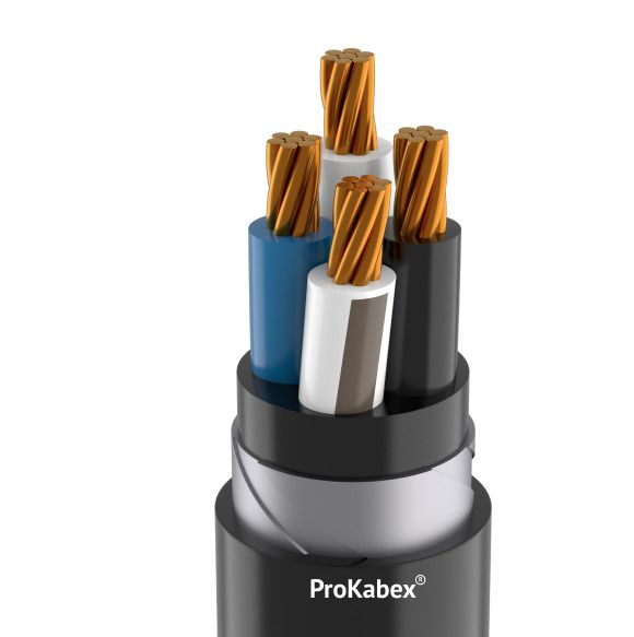 Кабель силовой ВБШвнг(А)-LSLTx 4х25 мк(N)-1 ТРТС